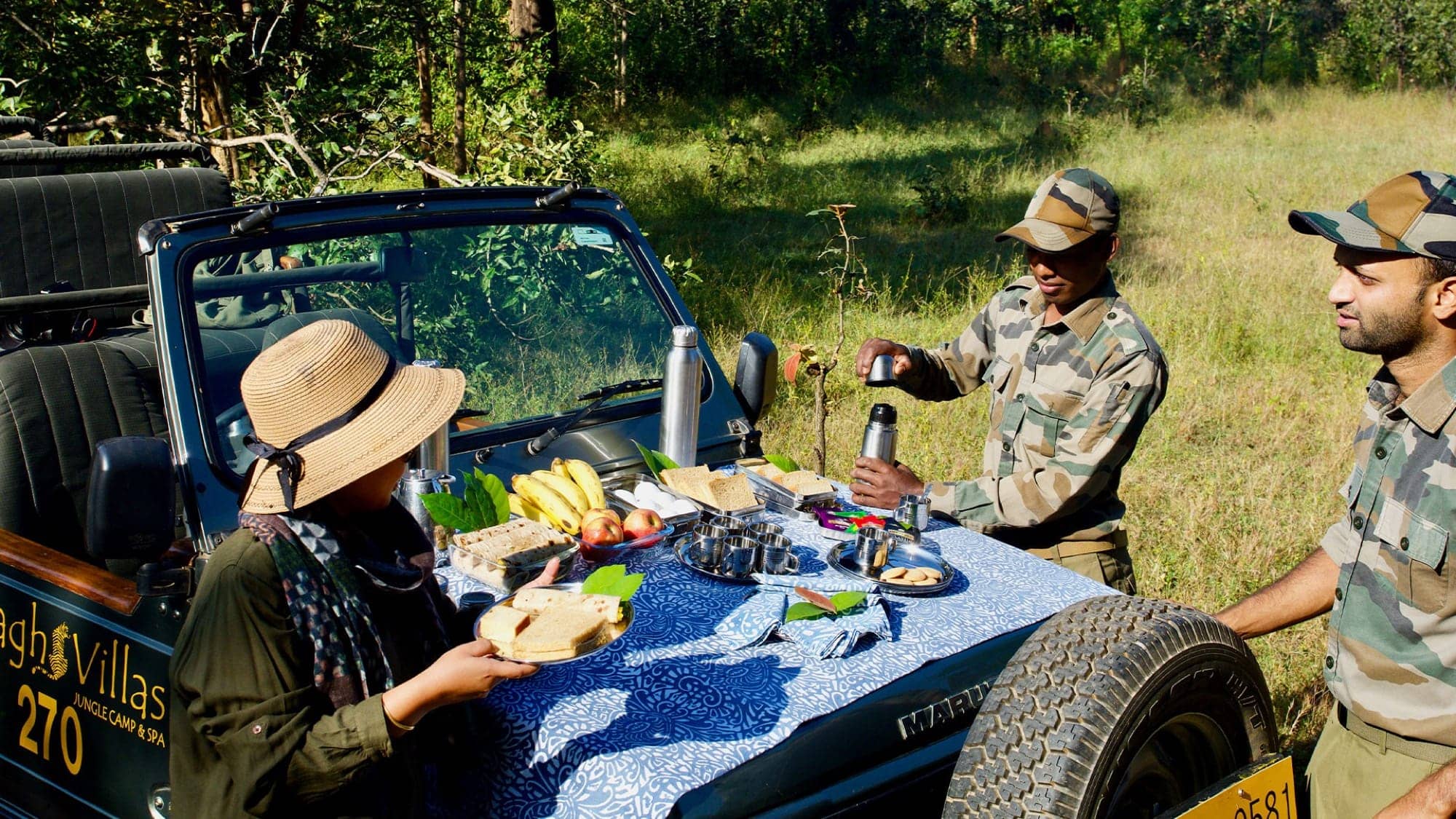 Breakfast in the bush