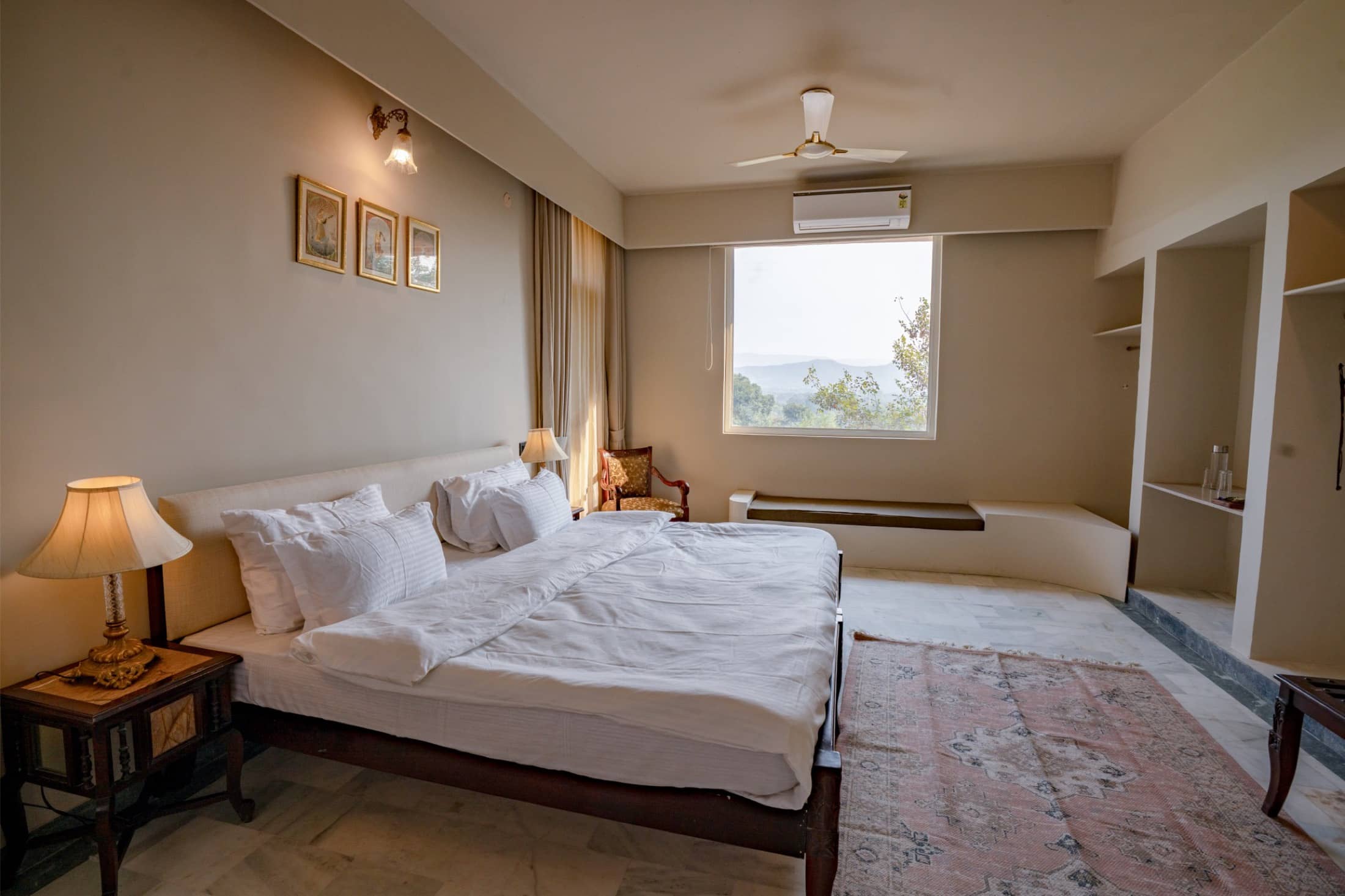 The rooms
