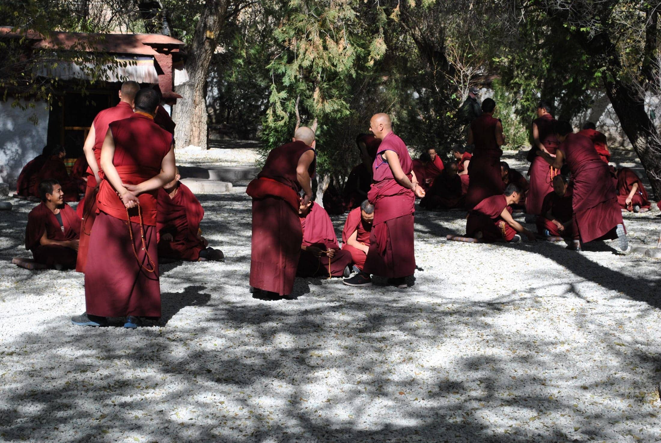 The monasteries