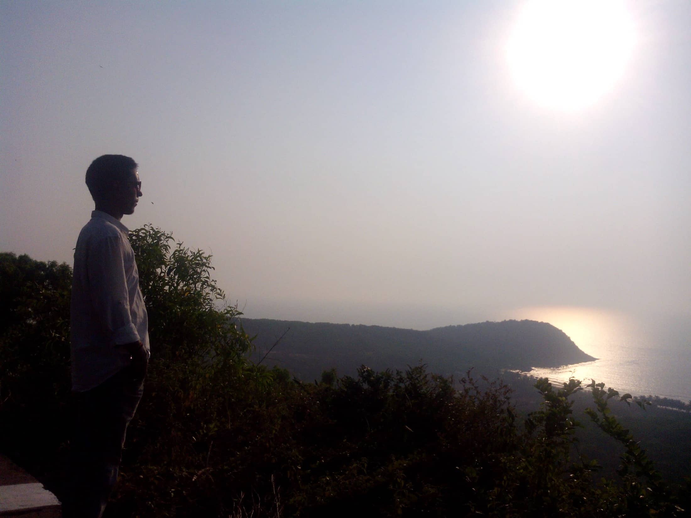 The clifftops