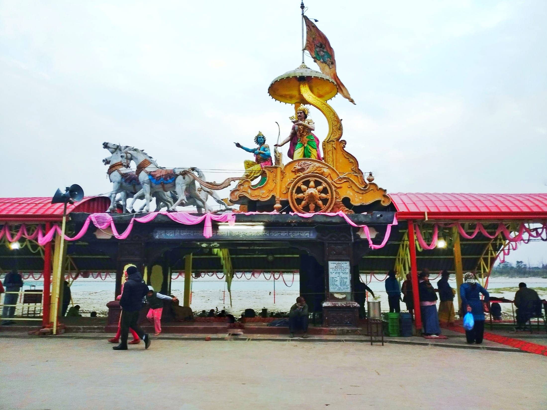 By the ghats