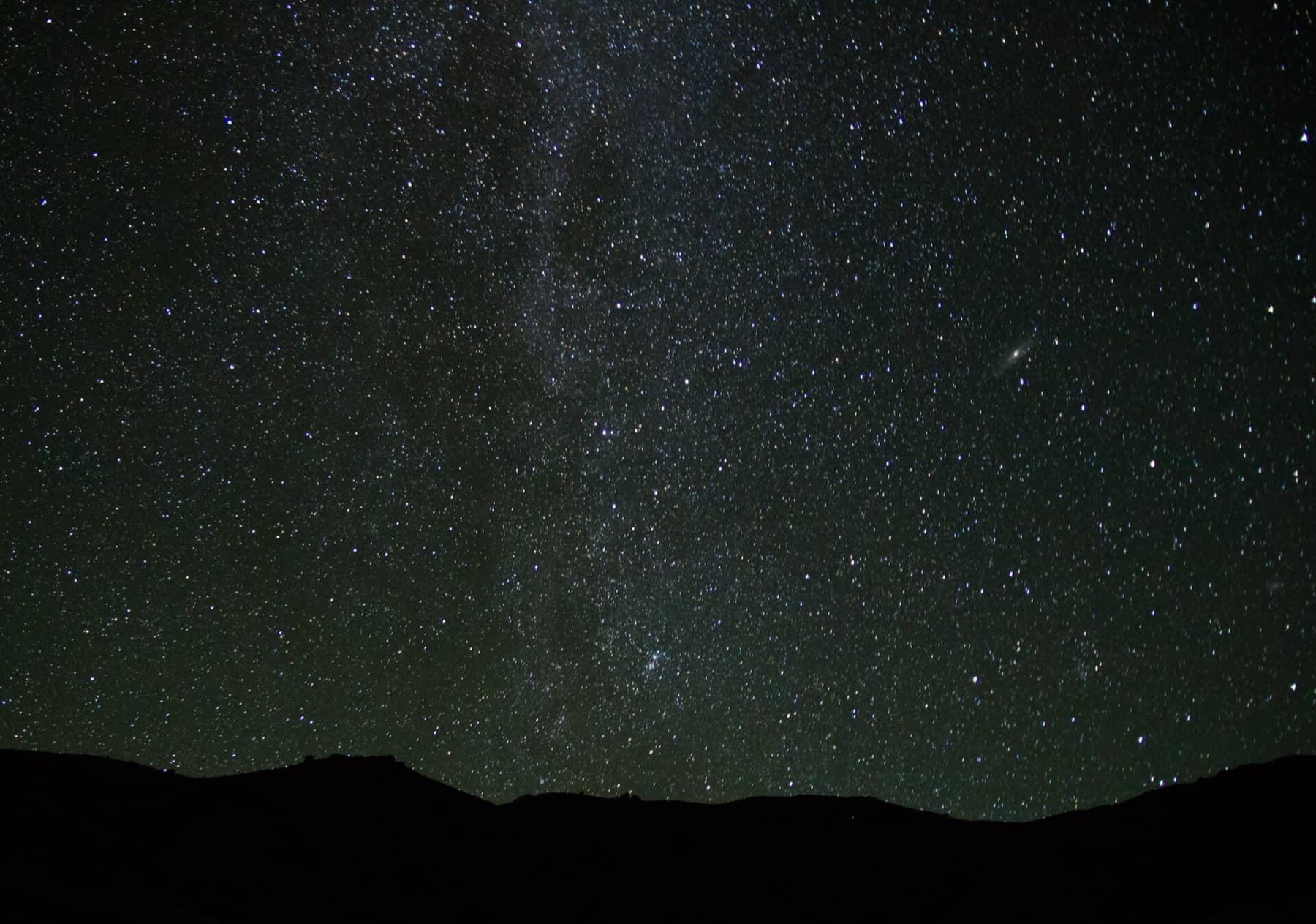 A night under the whole sky