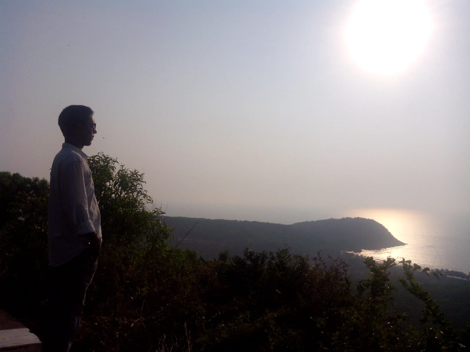 The clifftops