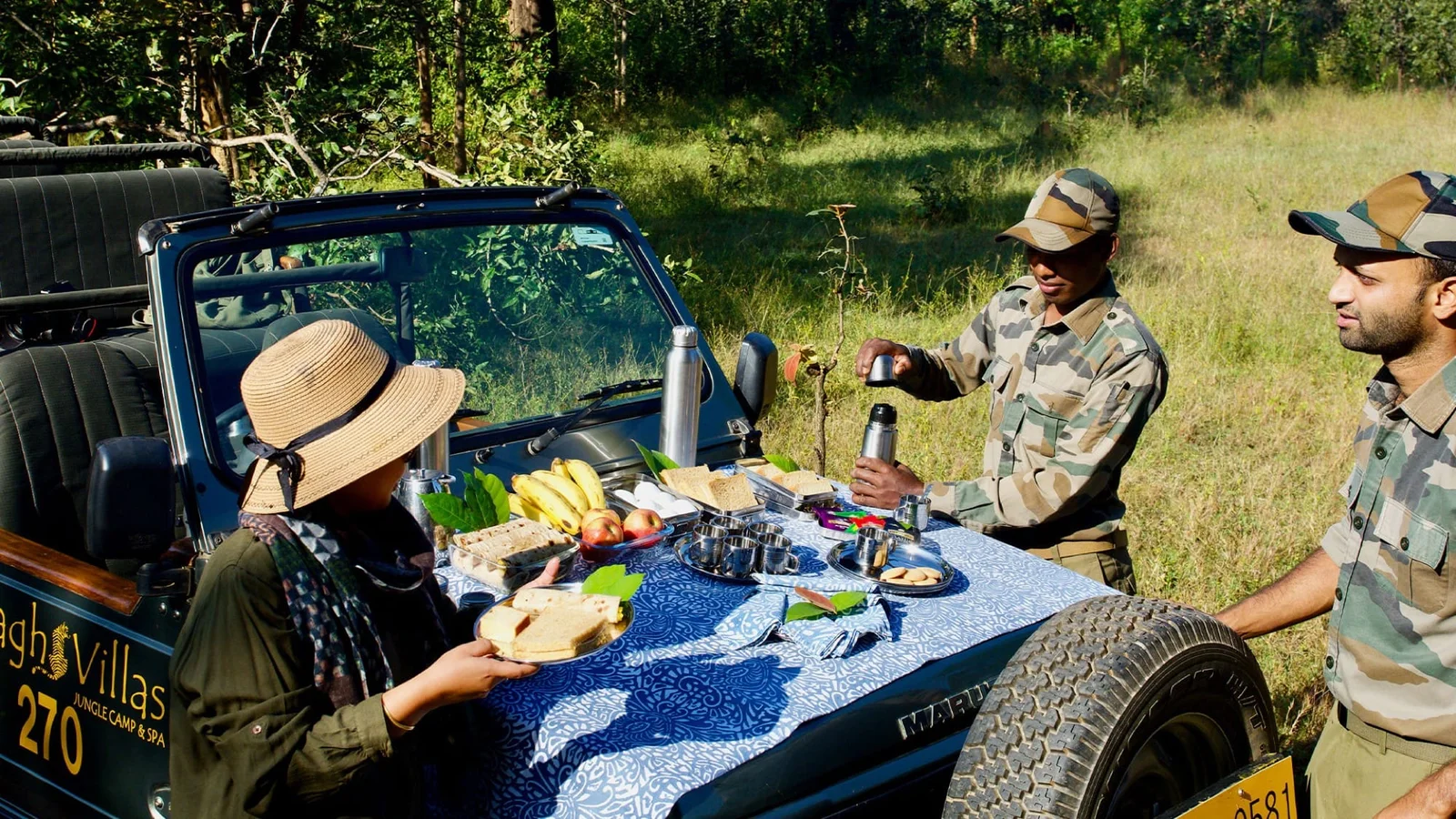 Breakfast in the bush