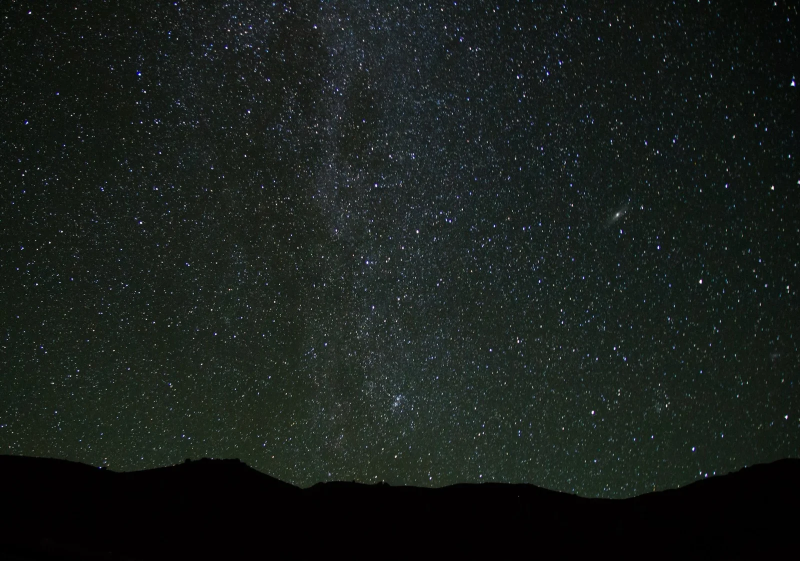 A night under the whole sky