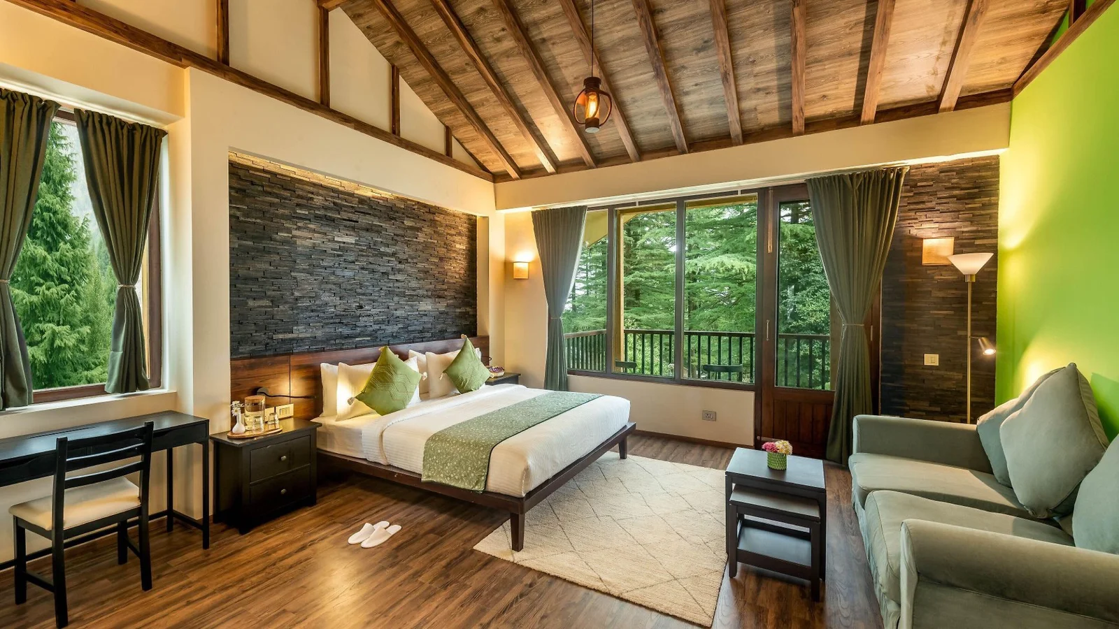 The rooms